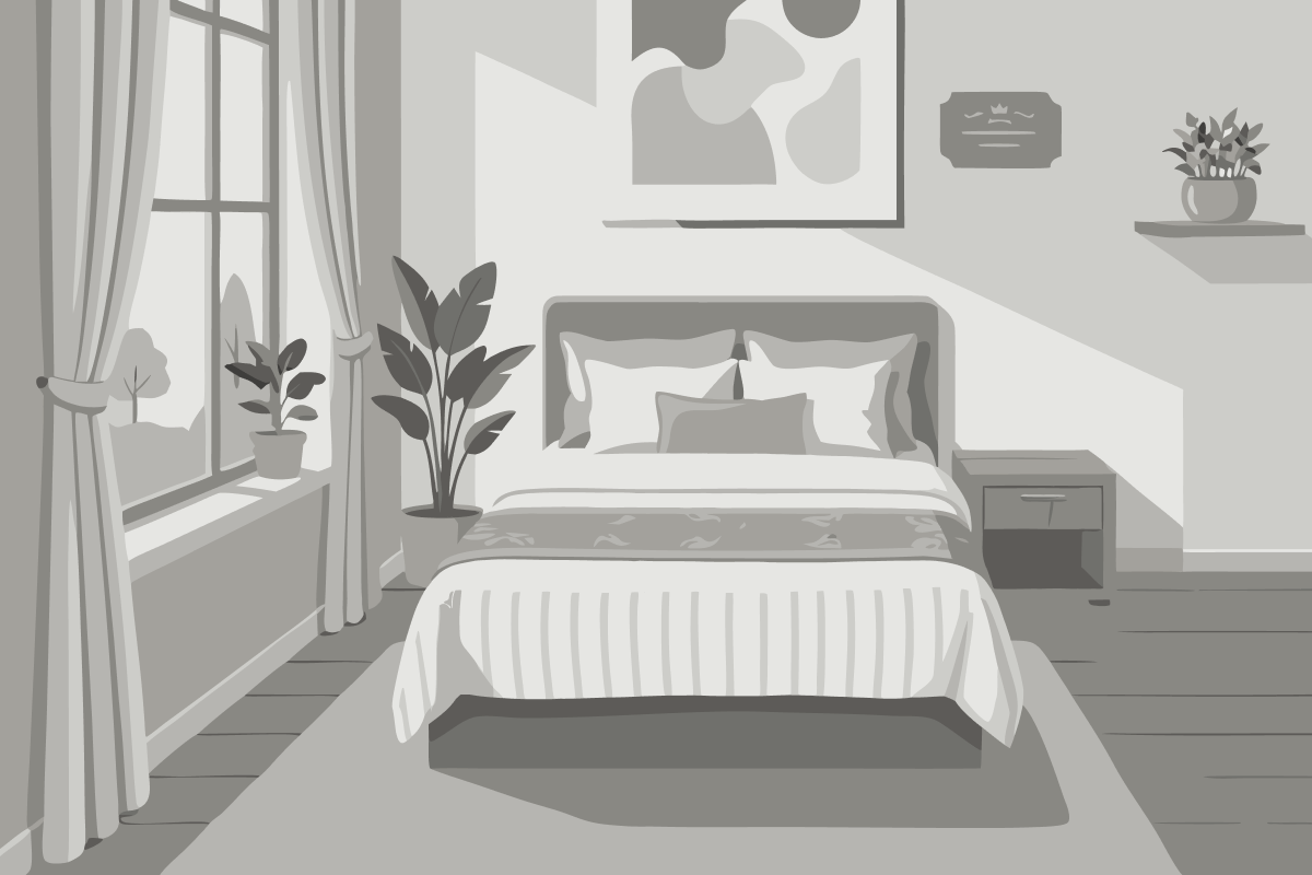 Chambre Lit King-Size - Vue sur Ville